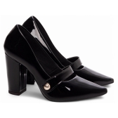 Sapato Scarpin Slingback preto