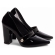 Sapato Scarpin Slingback preto