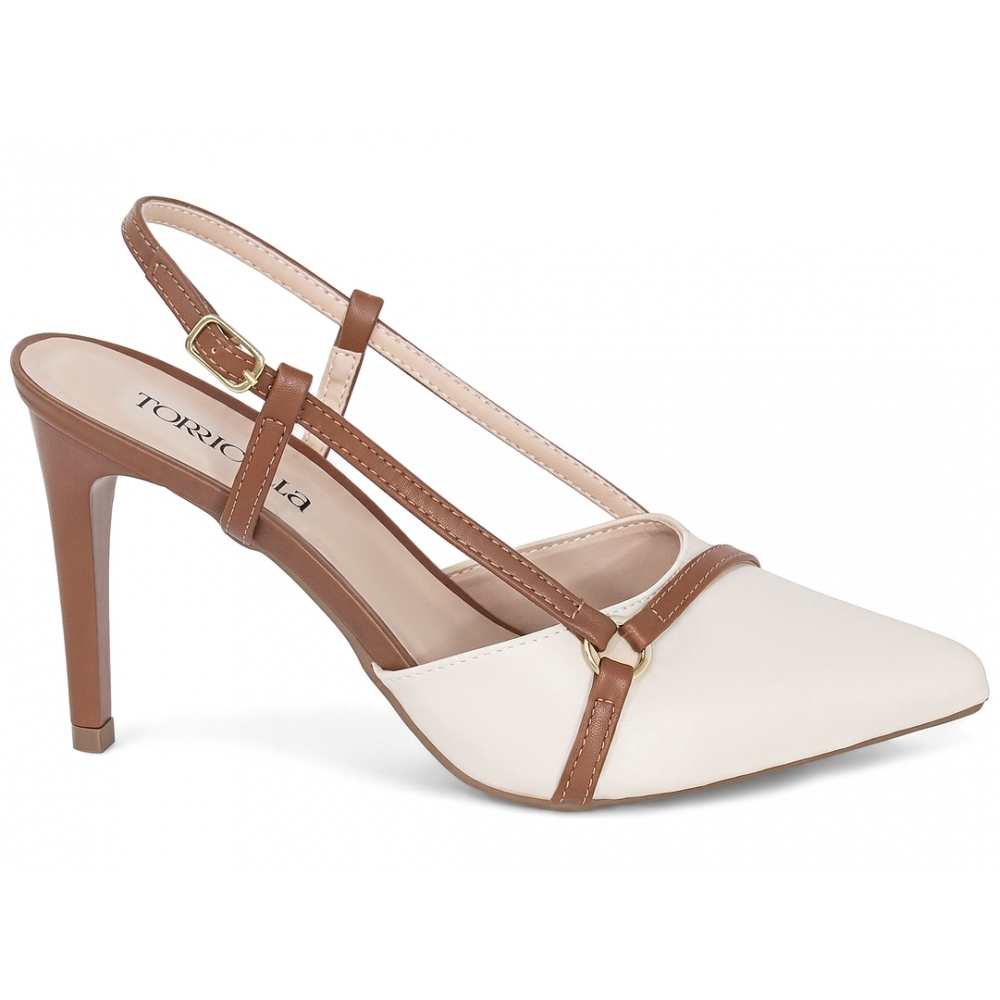 Sapato Scarpin Slingback