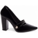Sapato Scarpin Slingback preto